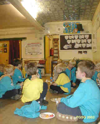 Beaver Christmas Party 2002